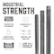 Ace Trading - Nipple STZ Industries 3/8 in. MIP each X 3/8 in. D MIP Black Steel 2-1/2 in. L Nipple 308UP38X212 - alternate 8
